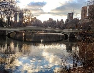 Central Park Faves. Bow Bridge Sunset. Vivacious Views