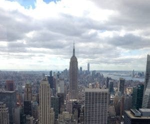 Empire State Building vs Top of the Rock. One World Trade View. Vivacious Views