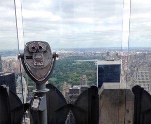 Top of the Rock. Central Park View. Vivacious Views Top of the Rock. Central Park View. Vivacious Views