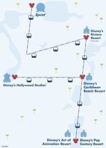 Disney World Skyliner Disney World Gondola